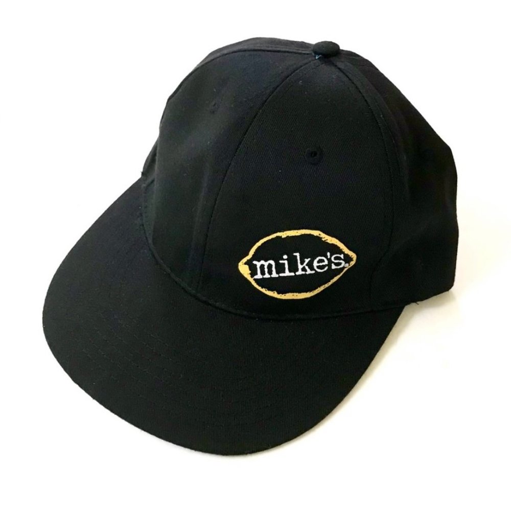 Mike’s hard lemonade cooler black and yellow snap back baseball cap hat sports